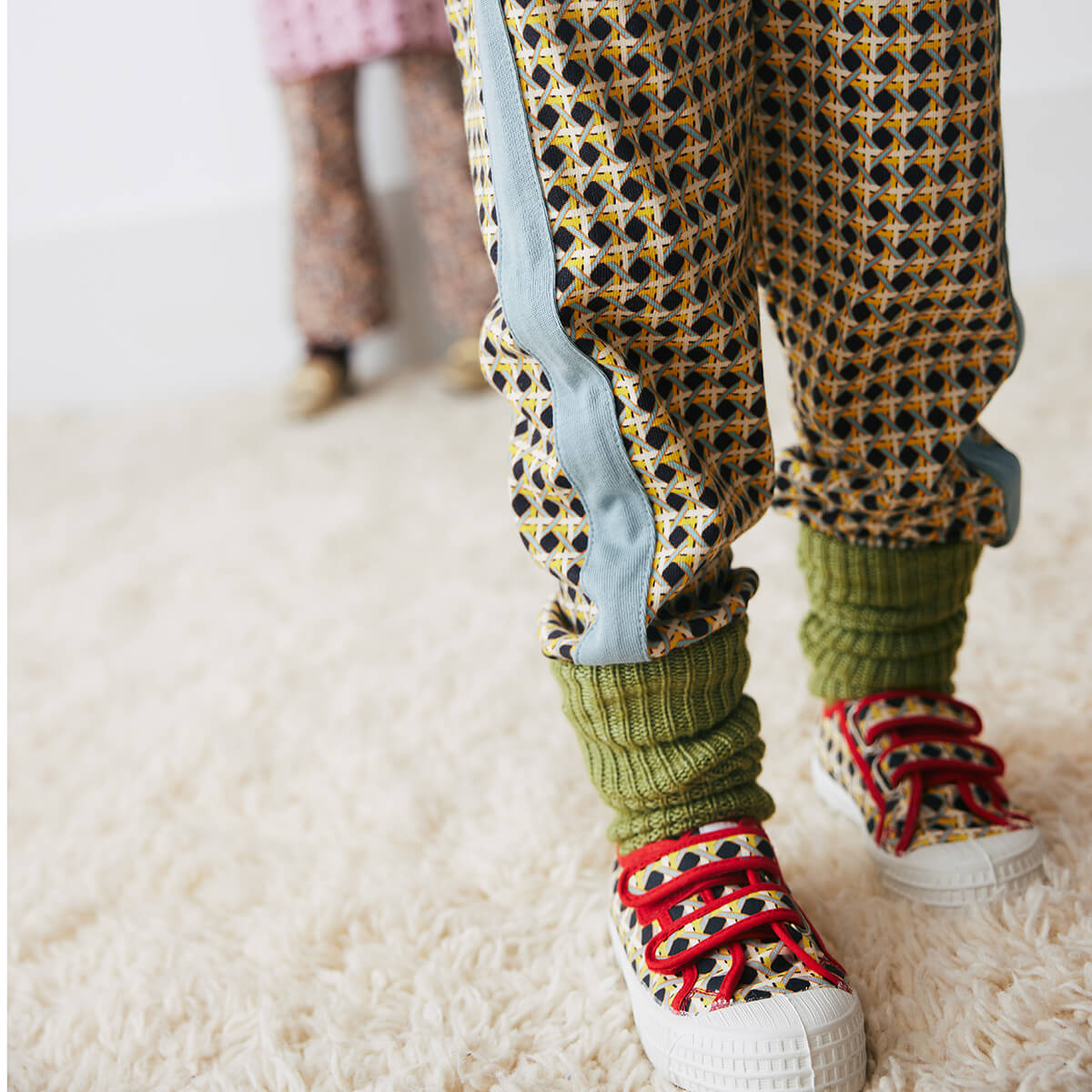 Misha & Puff leaf lattice 4y ボトムス・スパッツ Misha and Puff