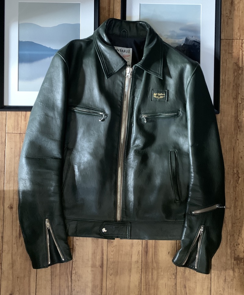 Lewis Leathers 42 ルイスレザー ドミネーター ダークグリーン Lewis