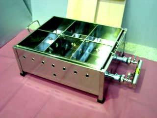 おでん鍋セット ガス式 1.5尺 500型（6ツ切）