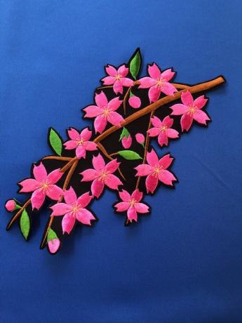 桜刺繍ワッペン S-31「桜」｜変形学生服・特攻服の通販【コーソ】
