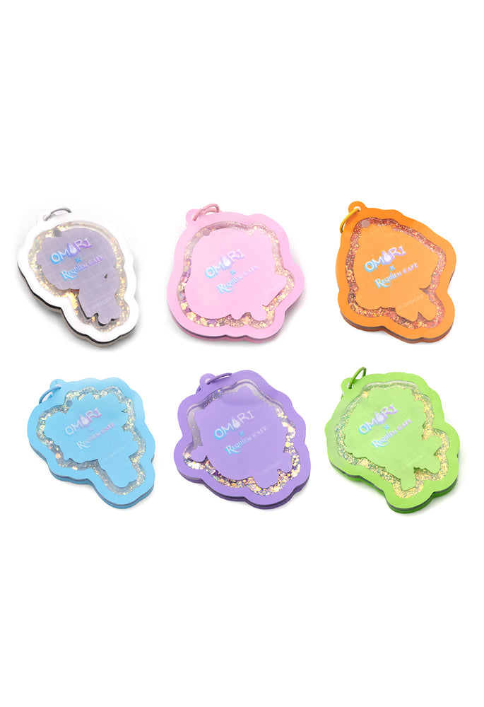 OMORI×Requiem Cafe Heart Button Pin OMORI×Requiem Cafe Heart