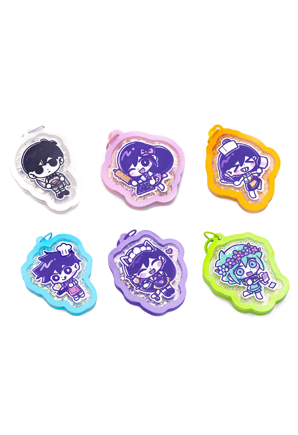 OMORI x Requiem Cafe Keychain Blind Bag – OMOCAT