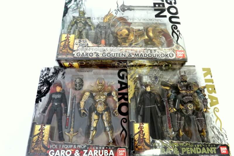 GARO & GOUTEN & MADOUKOKU フィギュアセット GARO & COUTEN
