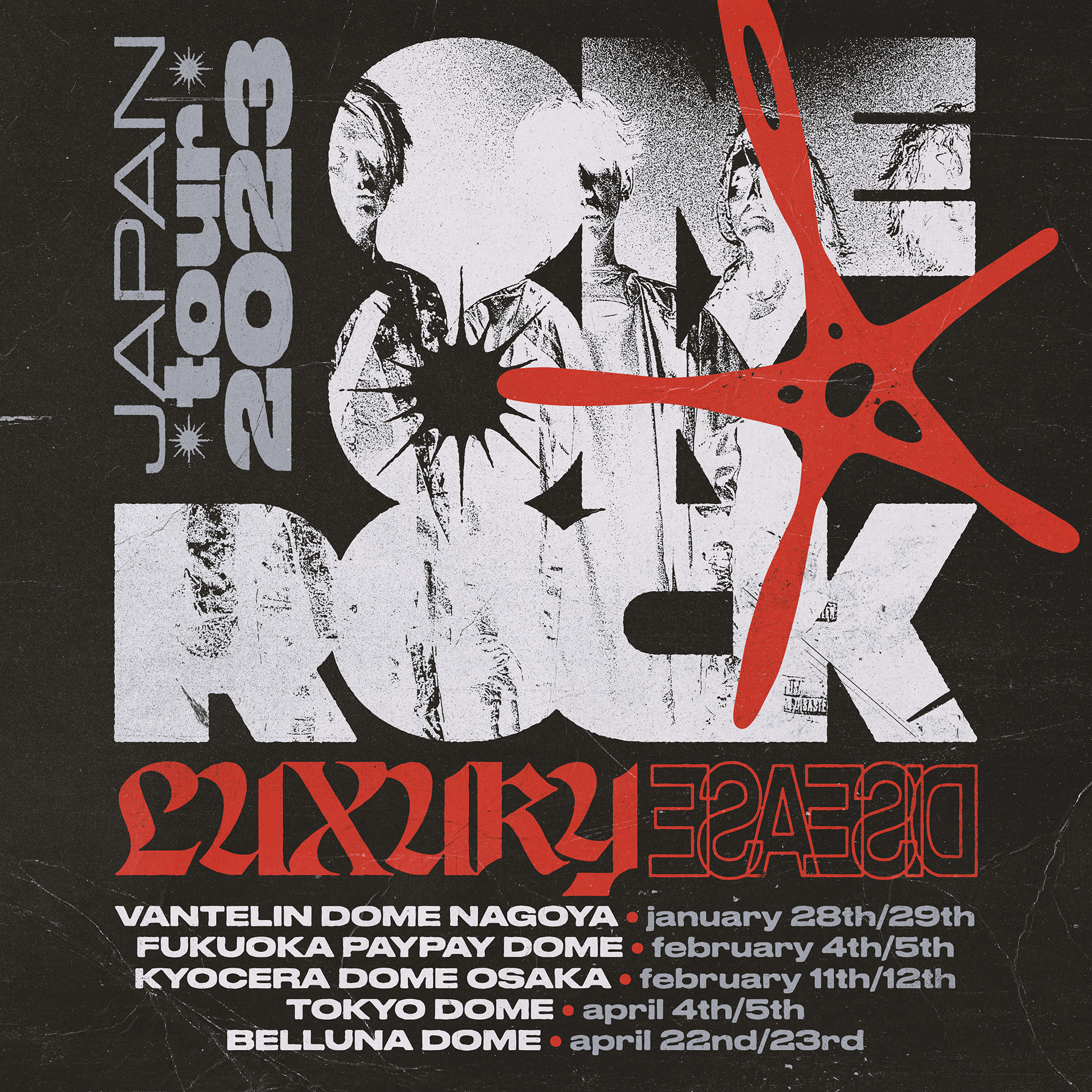 ONE OK ROCK 2023 LUXURY DISEASE JAPAN TOUR | ONE OK ROCK公式ウェブ