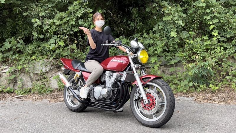 ZEPHYR タンク ワインレッド ゼファー400χ 外装セット タンク サイド