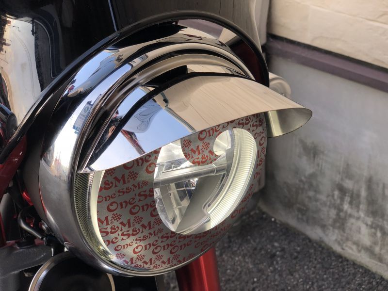 180π ピヨピヨ ヘッドライトバイザー大 単車用 or 小 4Mini用