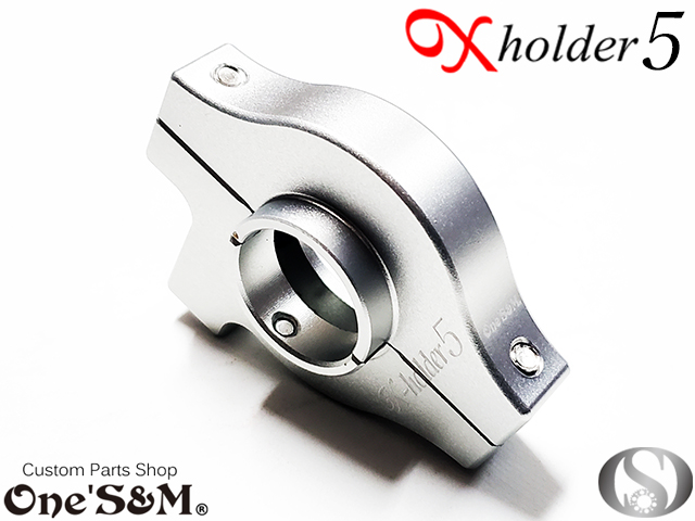 最新！アルミ製 Xホルダー5 CNCアルミ削り出し エックスホルダー5