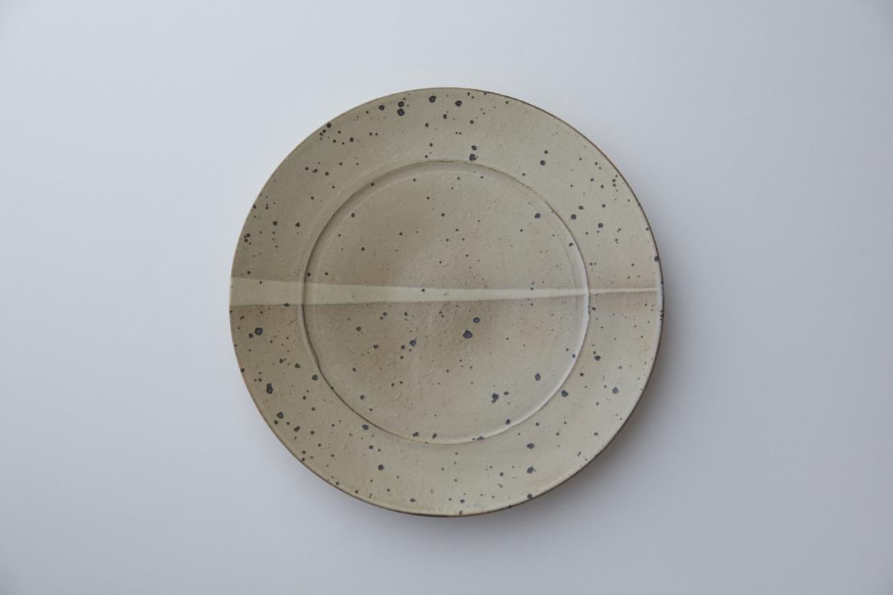 隆太窯。茜唐津、皿