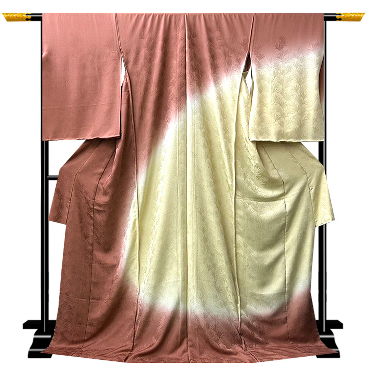 こけし 高野与八 竹 着物姿の女性 高さ24.5cm