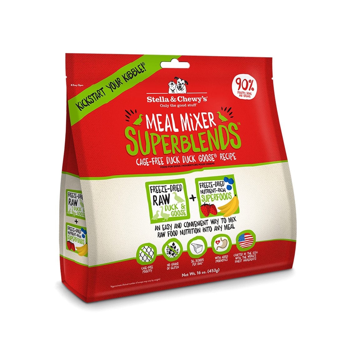 Stella & Chewy's Freeze-Dried Meal Mixer Superblends | Only