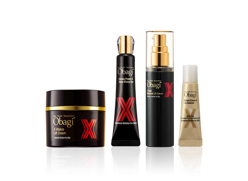 オバジXフレームリフトエマルジョン、ローション、ディープアドバンス