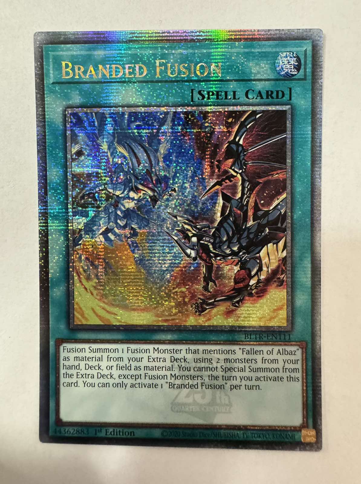 遊戯王 クオシク 25th 25thシク 超融合 2枚 超融合(25thレア