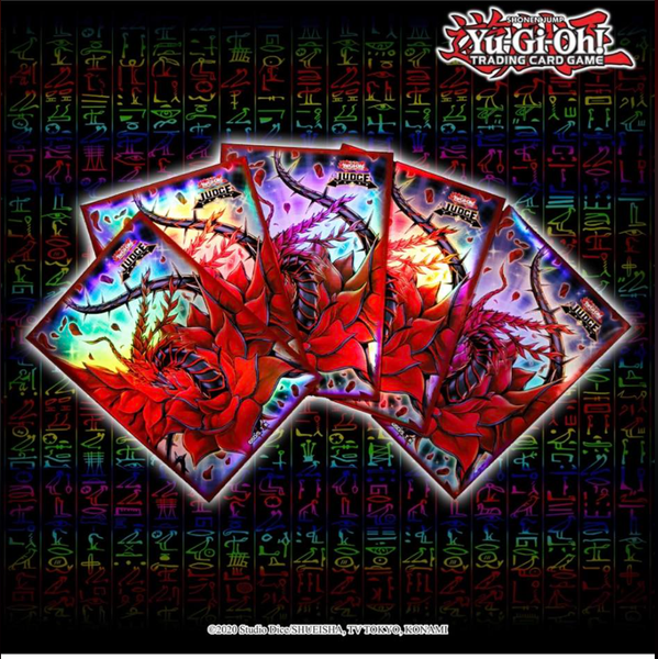 遊戯王 公式 JUDGE 2024 ブラック・ローズ・ドラゴン スリーブ 未開封