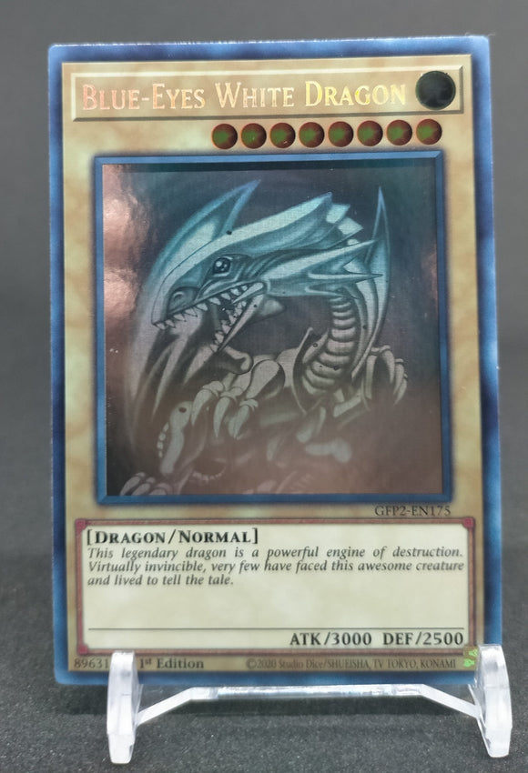遊戯王 北米版 SDK−001 青目の白龍 ブルーアイズホワイトドラゴン 1st