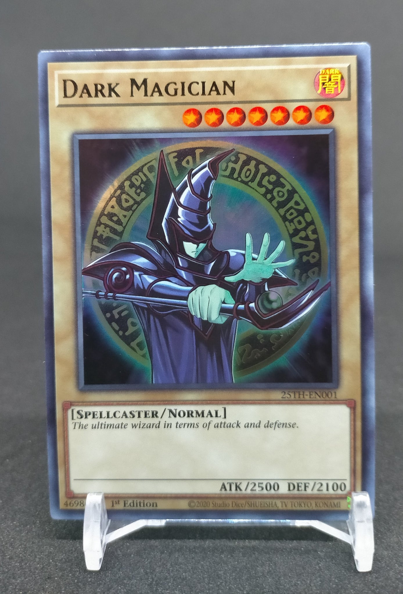 遊戯王 ブラックマジシャン 25TH 1st ウルトラ 英語 北米 カオス