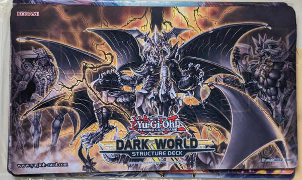 遊戯王 暗黒界の龍神グラファ プレイマット WCQ 2012年 公式 遊戯王