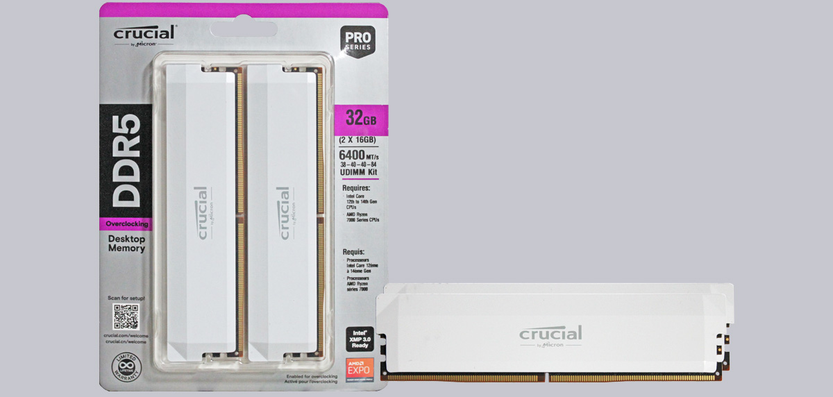 Crucial DDR4-3600 32GB(16GB×2)RGB 白 Ballistix White RGB DDR4 32 GB (2