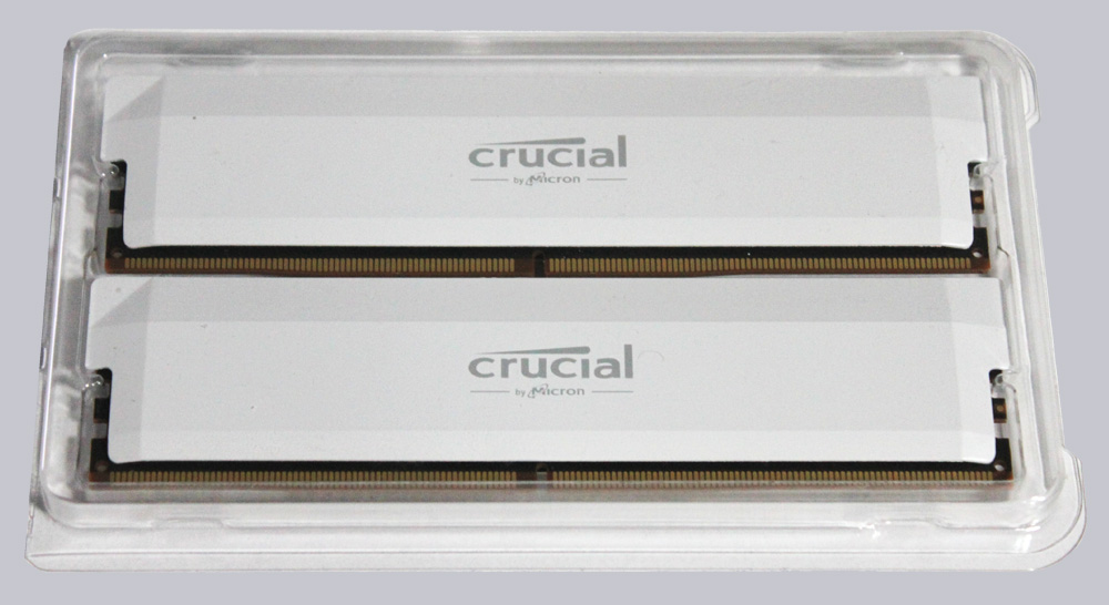 Crucial Pro Overclocking 32GB DDR5 2x 16GB DDR5-6400 White RAM Review