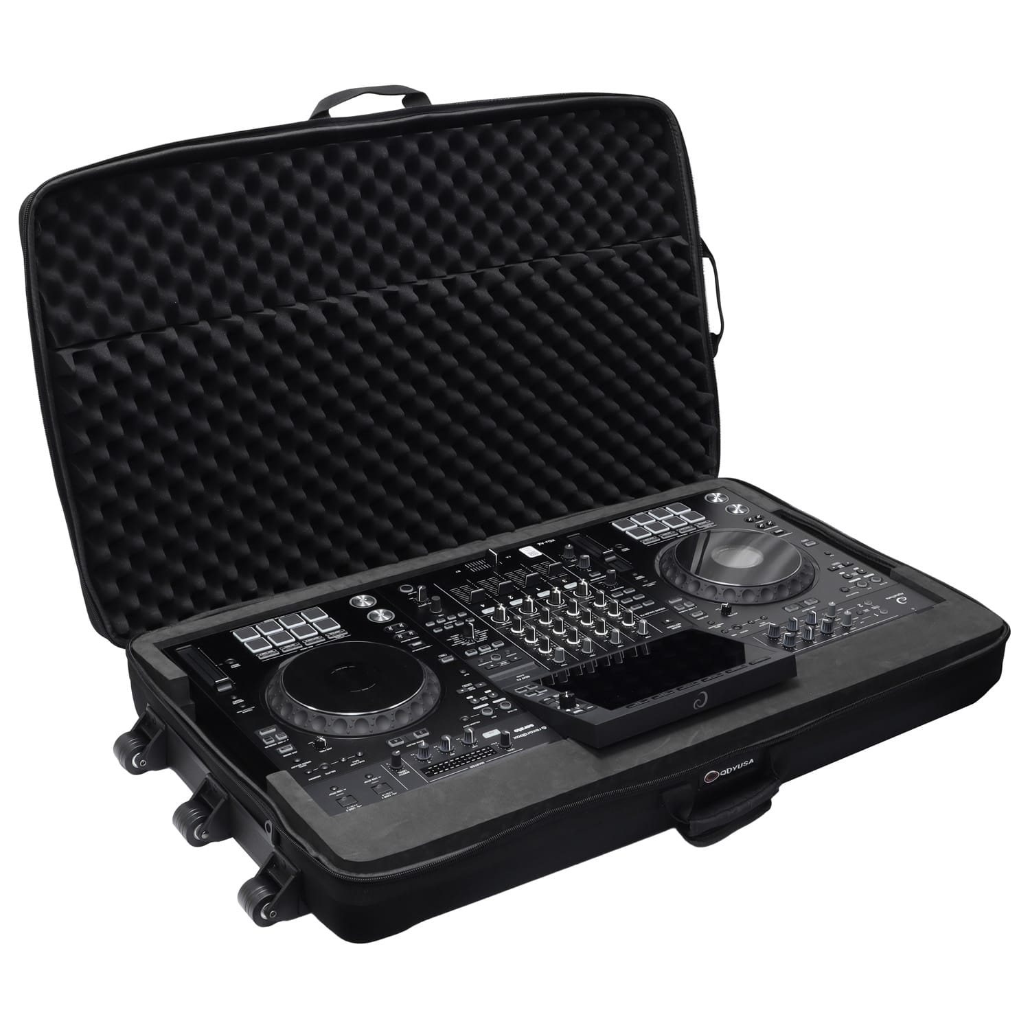 AlphaTheta XDJ-AZ EVA Molded Soft Case/Bag with Wheels - Odyssey Cases