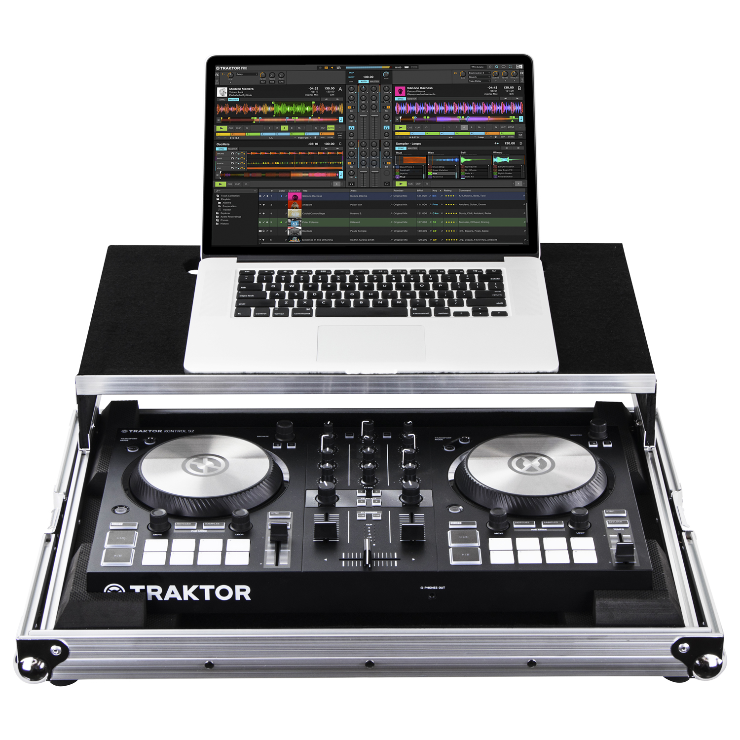 TRAKTOR KONTROL S2 MK3 ハードケース付き P58NIS2_Traktor_Control_S2_01_