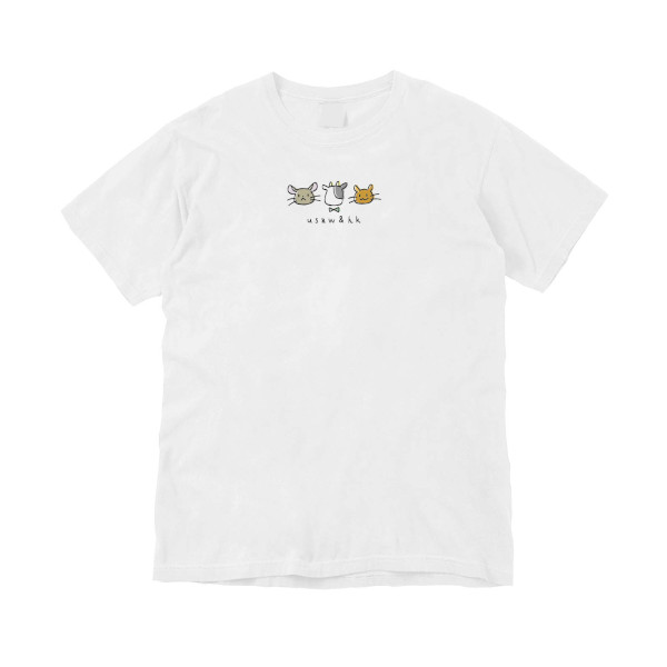 TOP4 OFFICIAL GOODS STORE/商品詳細 牛沢 手描きデザインTシャツ 白