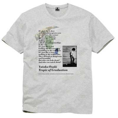 尾崎豊OZAKI 30白Tシャツ OZAKI30 LAST STAGE 尾崎豊展』開催を記念し