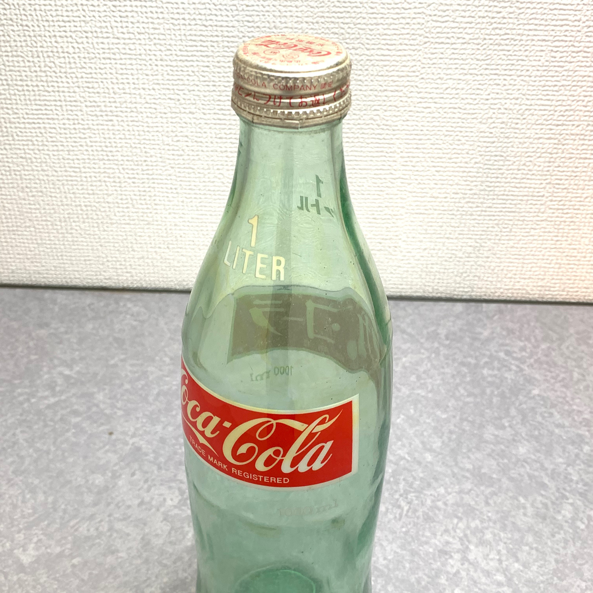 コカコーラ1リットル瓶Coca-Cola 1L瓶70s