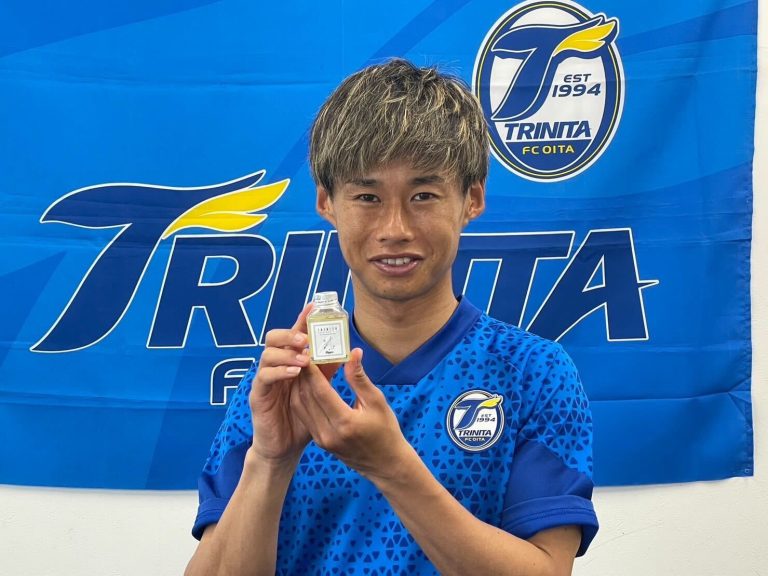 大分トリニータ三平選手プロデュースファン感謝デーオリジナルスポーツ