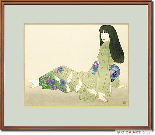 加山又造 【裸婦】 lithograph 希少Edition 加山又造【裸婦