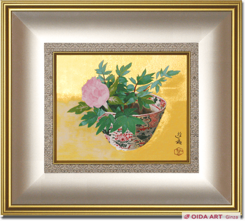 小倉遊亀 牡丹咲く | 絵画など美術品の販売と買取 | 東京・銀座 おいだ美術