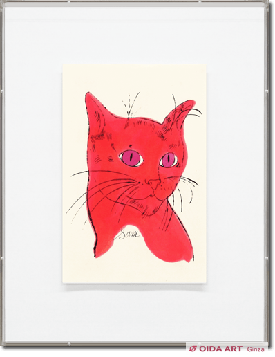 ウォーホル サムという名の猫 (No.63B) (A Cat Named “Sam” ) | 絵画