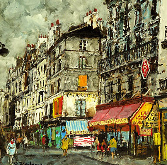 児玉幸雄 パリー風景(1) | 絵画など美術品の販売と買取 | 東京・銀座