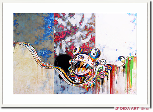 村上隆 727の誕生 新作版画 限定 直筆サイン入りbirth of 727 1月22日