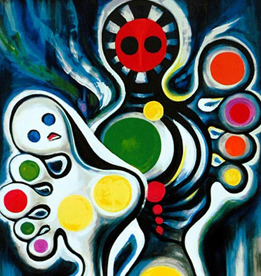 岡本太郎 リトグラフ 記念撮影(小) 岡本太郎 記念撮影 (小) | 絵画など