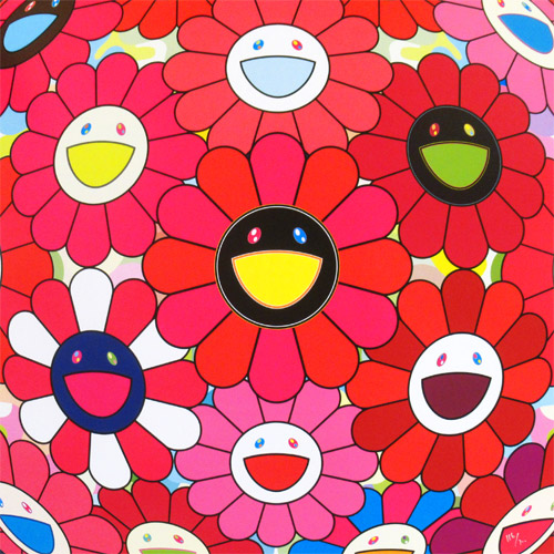 村上隆 フラワーボール(3D) ピカソへの手紙 | 絵画など美術品の販売と