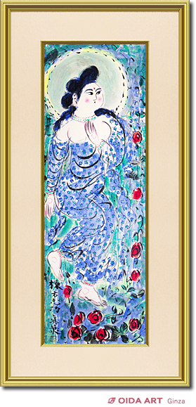 棟方志功 妃の図 花深処