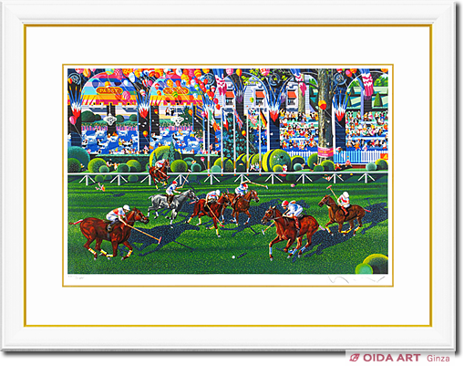 ヒロヤマガタ シルクスクリーン 『ポロ』 ヒロヤマガタ ポロ | 絵画