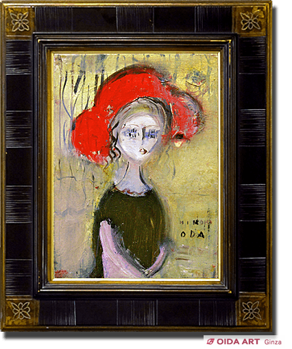 織田広喜 森の少女 2 | 絵画など美術品の販売と買取 | 東京・銀座