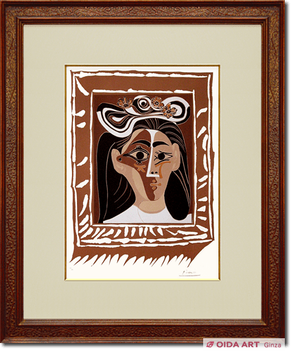 ピカソの女の花飾り