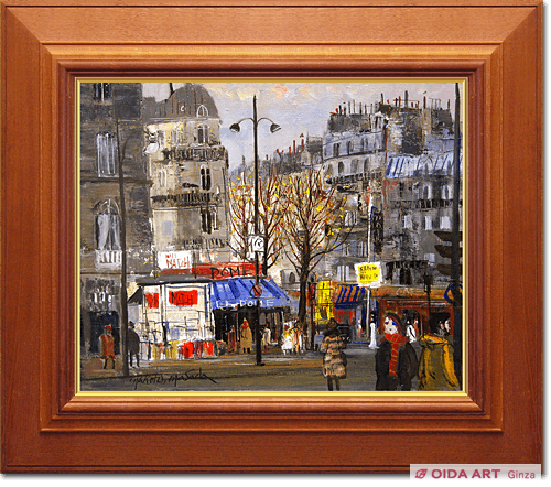 1973年増田浩一絵画油彩