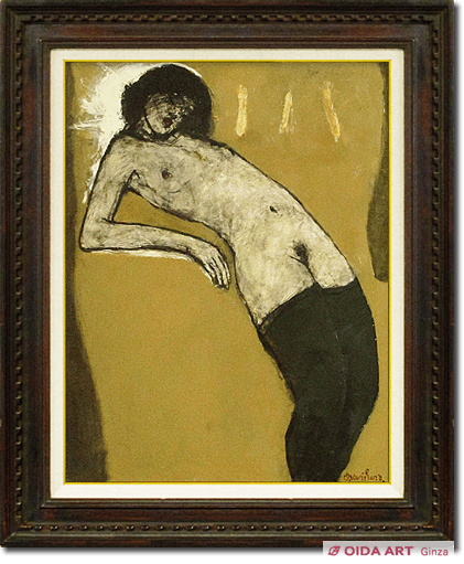 栗原一郎 裸婦 | 絵画など美術品の販売と買取 | 東京・銀座 おいだ美術