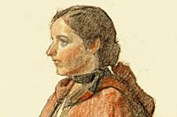 平山 郁夫 「銀野路 那智の瀧」45.5×69.5 cm 熊野路 那智の瀧 - アート