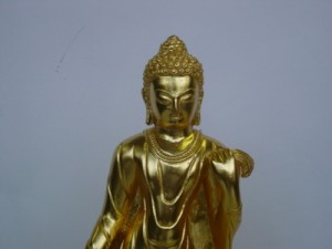 チベットの釈迦牟尼仏像 | 梵鐘・仏像・銅像・寺院仏具の 老子製作所