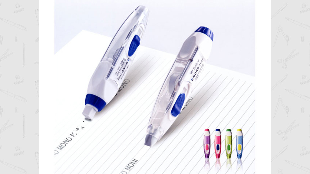 新製品】 修正テープ＋消しゴム MONO 2way トンボ社より新発売