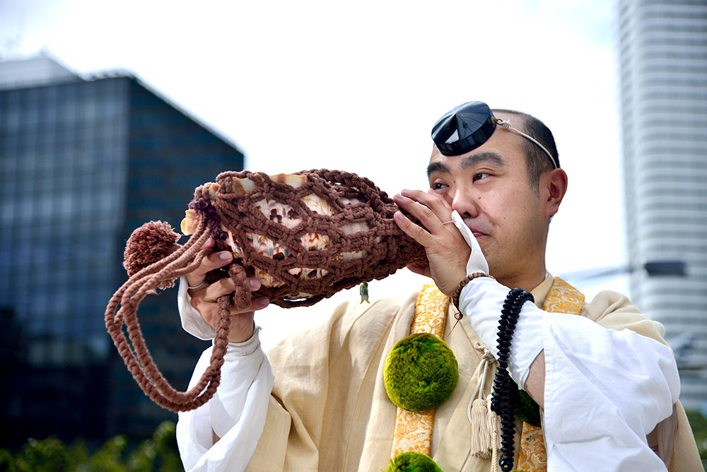 ヤフメリ19・法螺貝・山伏・修験者・金峯山・羽黒山・戦国武将・縁起物