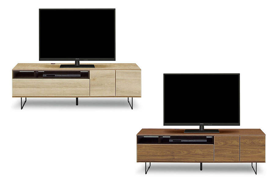 MOKU テレビ台 幅150cm ナチュラル ウッド モク 150TVボード | 大川