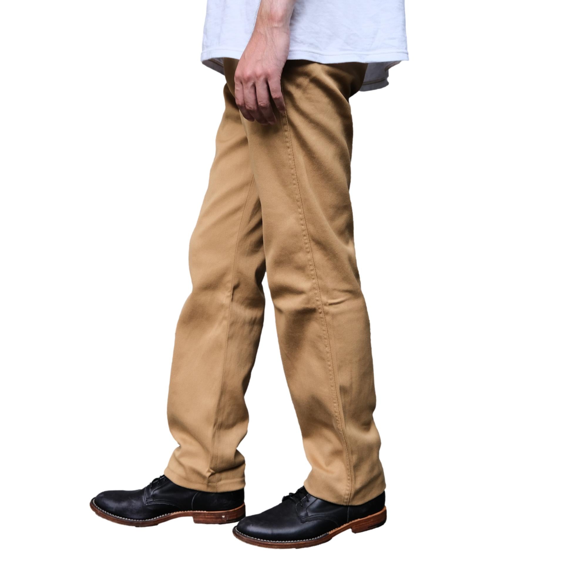Studio D'Artisan 41 Khaki Chino Pants (Beige) - Okayama Denim