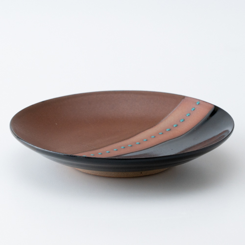 虫明焼 皿（黒井博史作） / 晴れの国おかやま館オンラインショップ