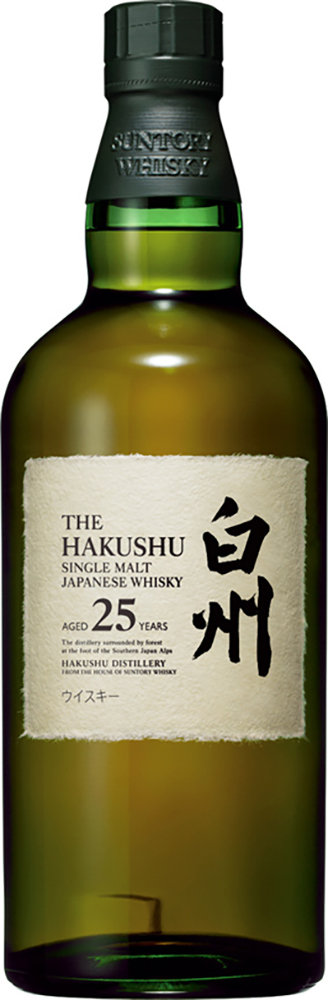 ｻﾝﾄﾘｰ ｼﾝｸﾞﾙﾓﾙﾄ白州25年 700｜酒類・飲料・加工食品・アルコールの卸