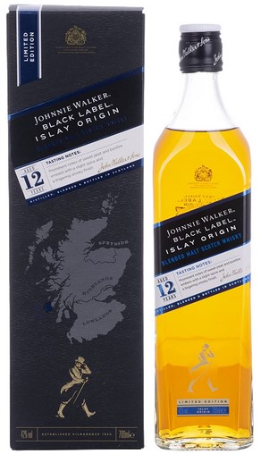 ジョニーウォーカー ブラックラベル12年 アイラ オリジン 700ml